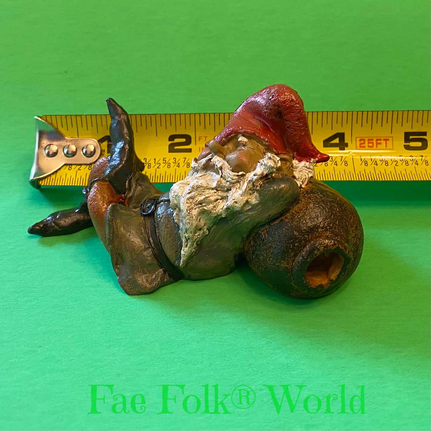 Mini Garden Gnome Napping