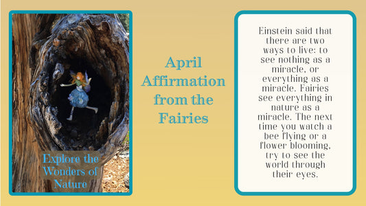 April Affirmation of the Month - Explore the Wonders of Nature