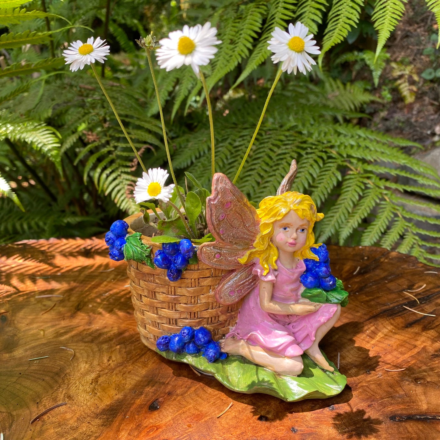 Blueberry Fairy Planter