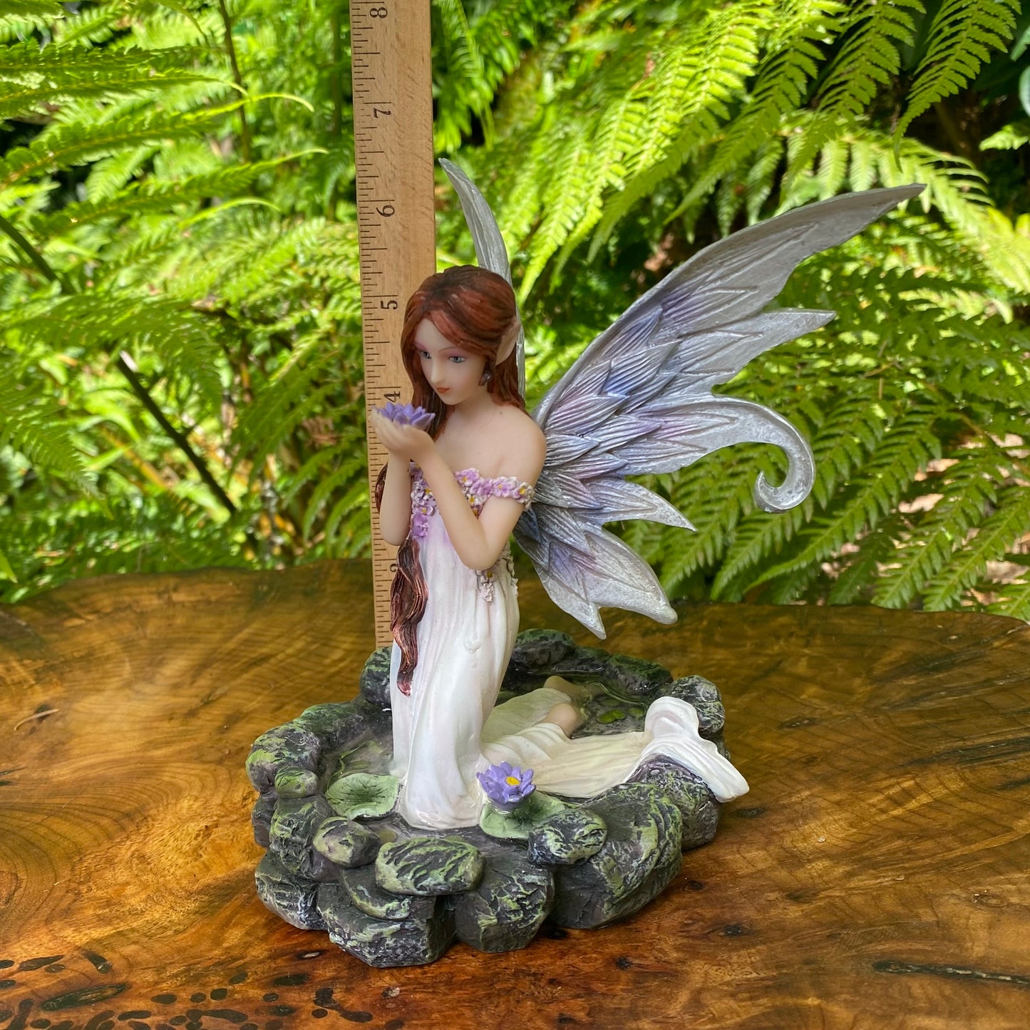 Fairy Holding Lotus Blossom