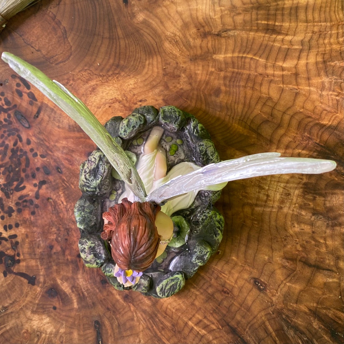 Fairy Holding Lotus Blossom