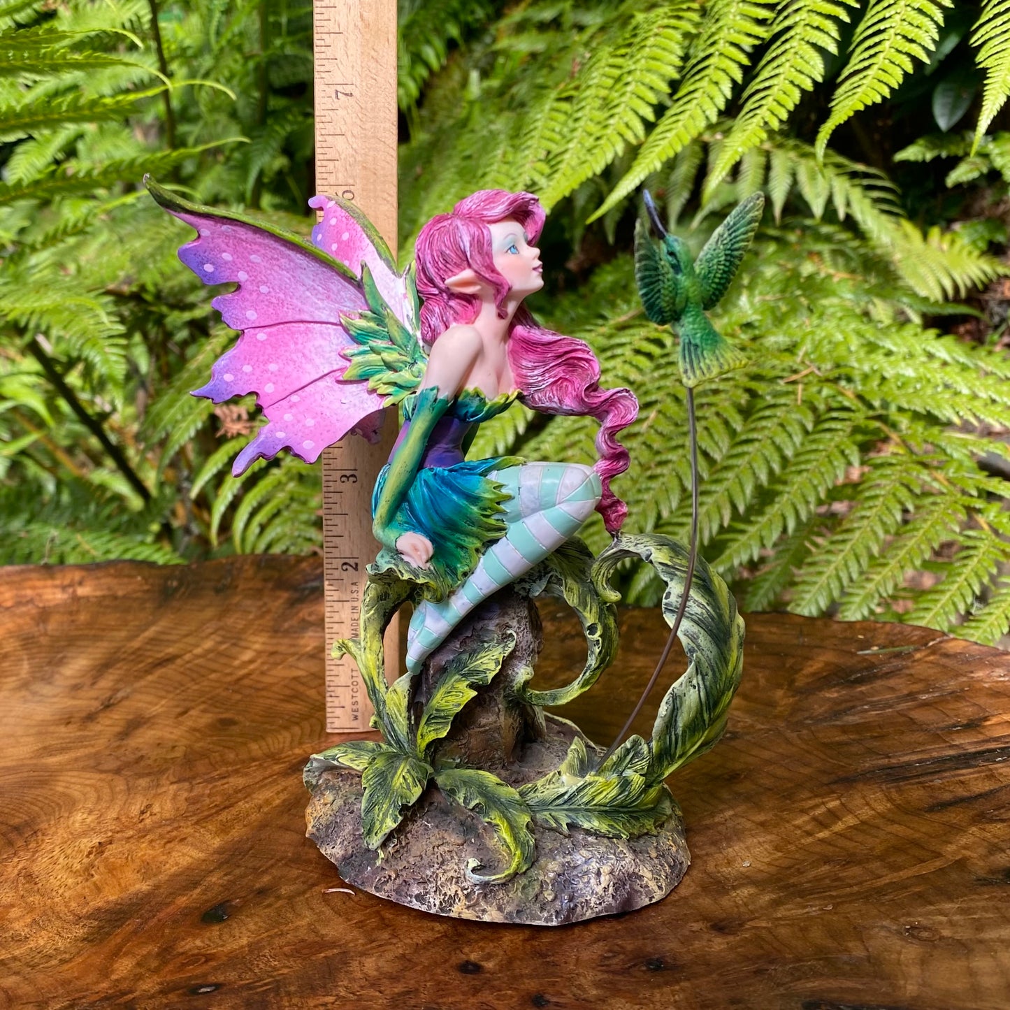Fairy with Hummingbird
