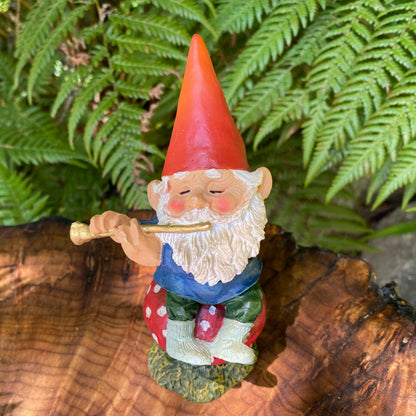 Gnome Playing Flute