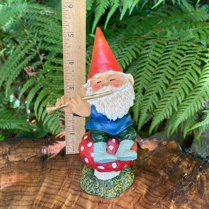 Gnome Playing Flute
