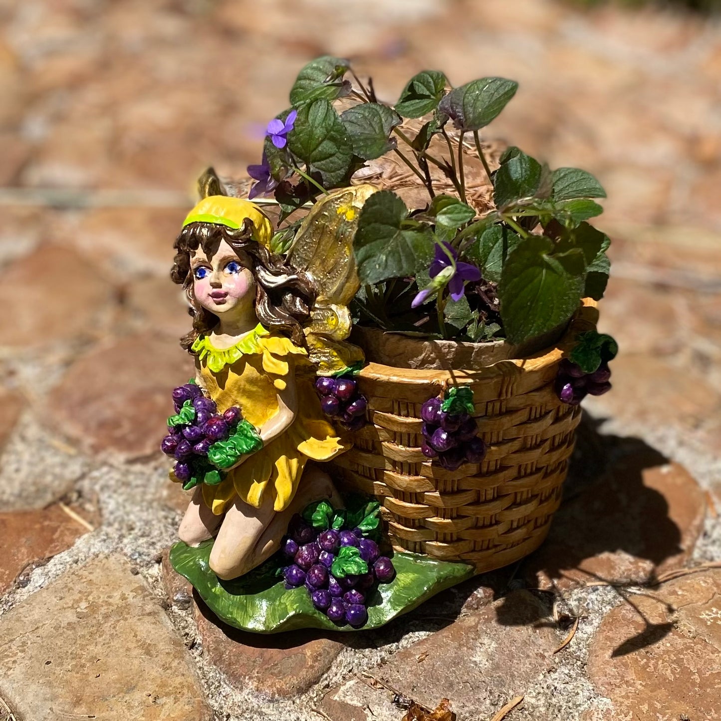 Grape Fairy Planter