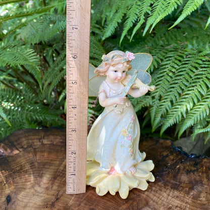 Flower Fairy Playing Fiddle