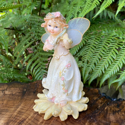 Flower Fairy Playing Fiddle