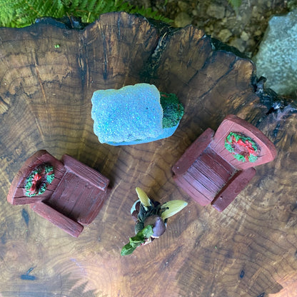 Winter Fairyland Adirondack Chairs