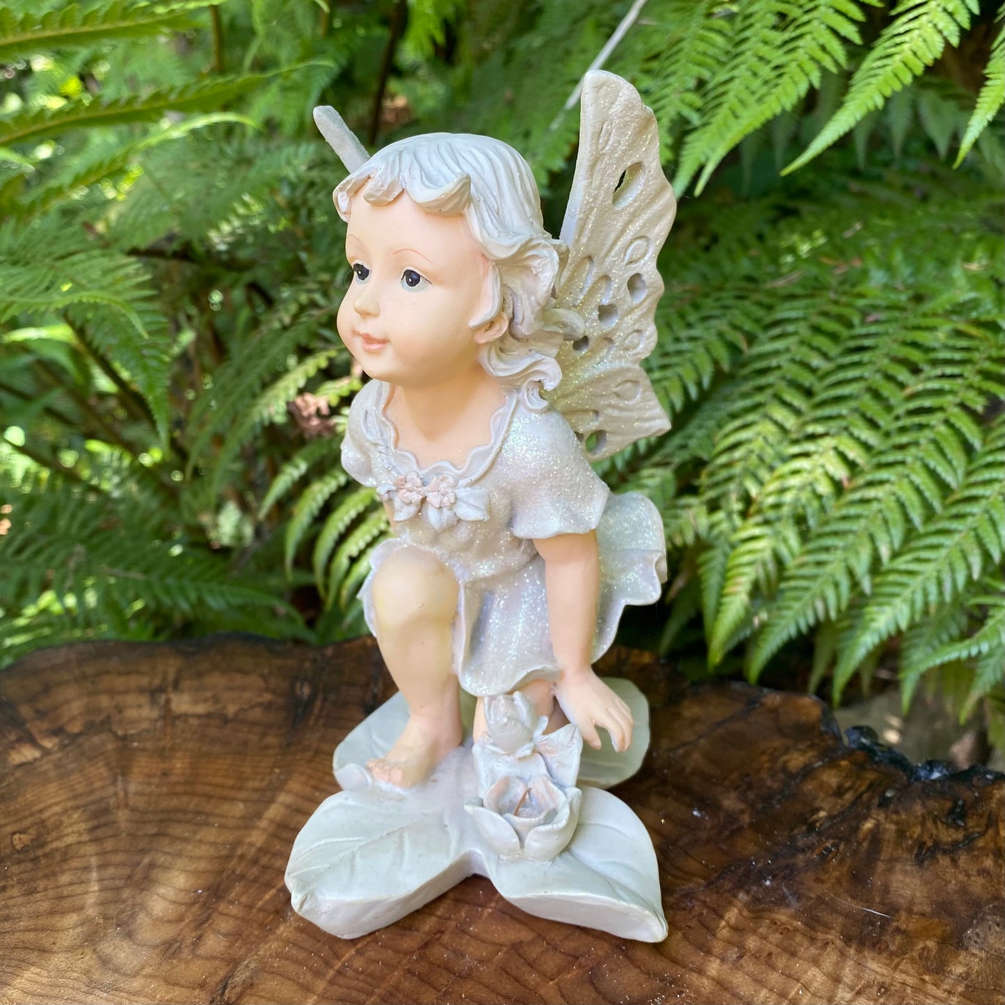 Lilypad Cherub Fairy - Eager