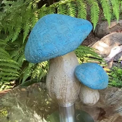 Fairy Garden Wise Words Mushrooms