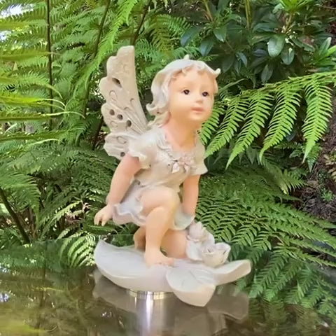Lilypad Cherub Fairy - Eager