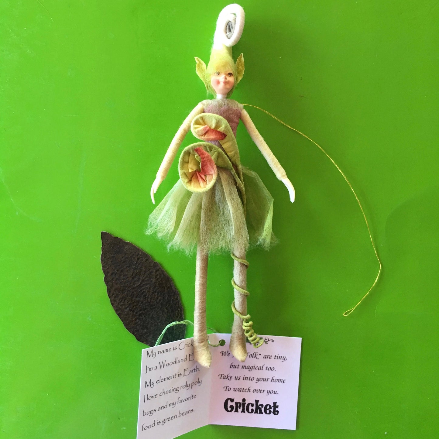 Fae Folk World Elf Fairy Cricket