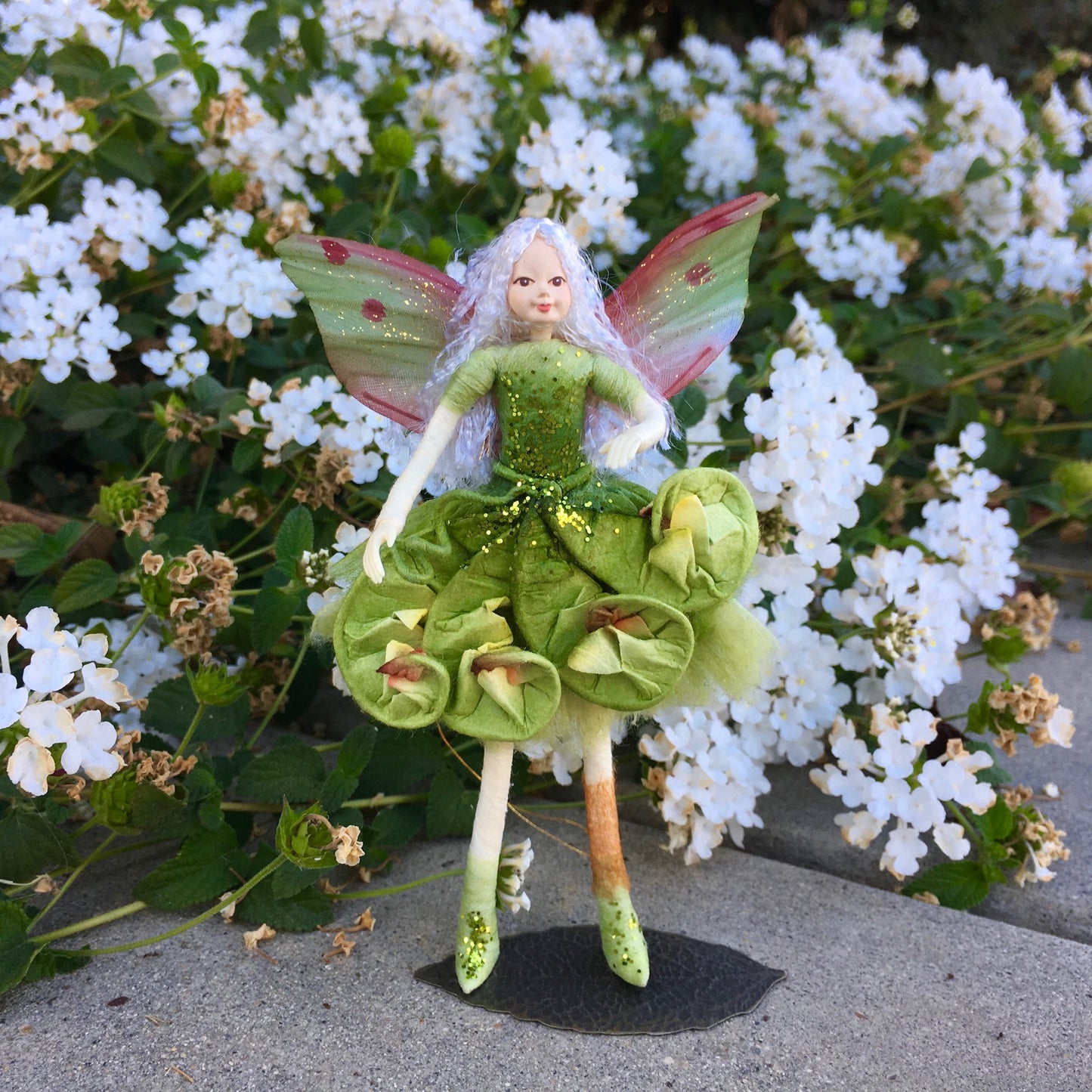 Fae Folk World Winged Flower Fairy Fern