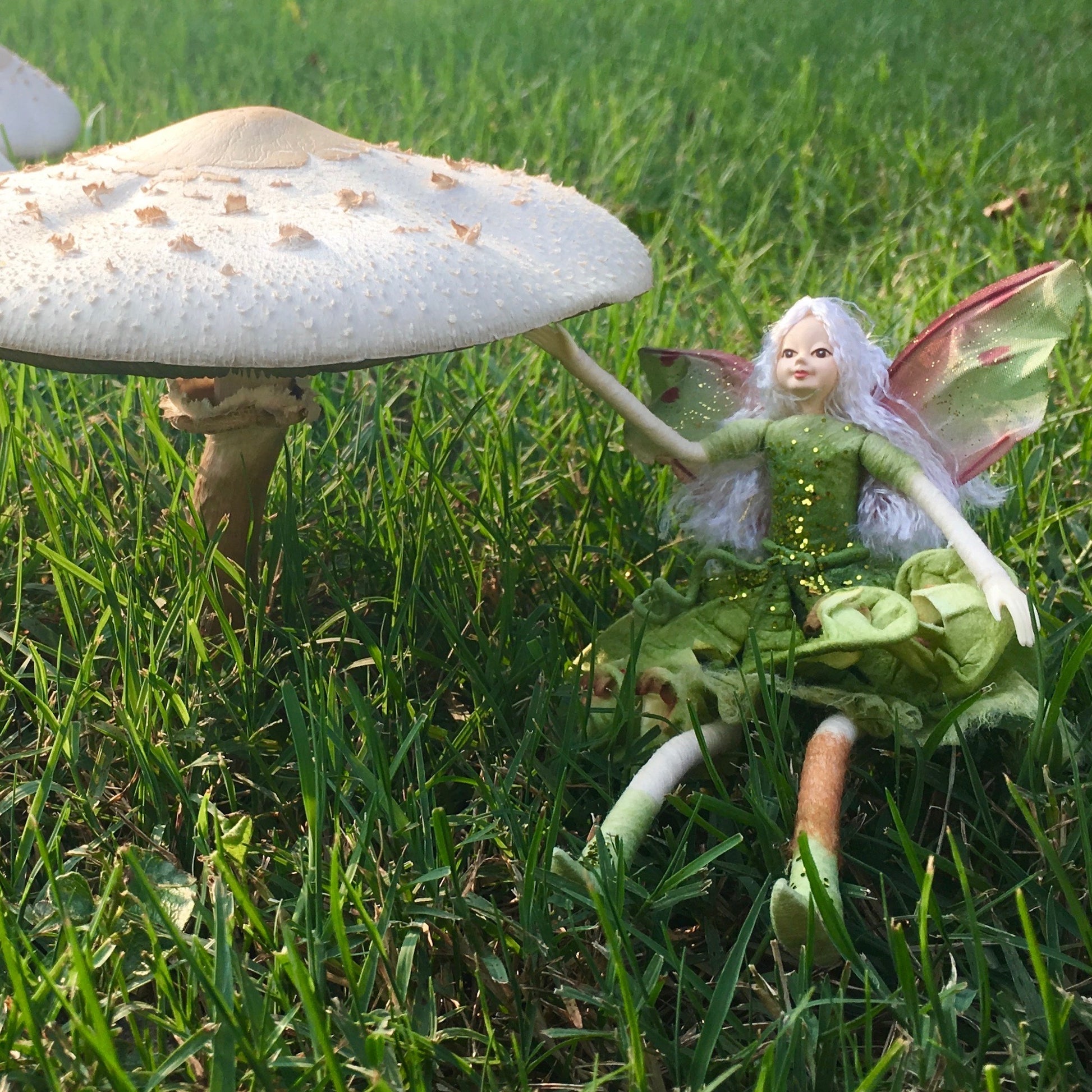 Fae Folk World Winged Flower Fairy Fern