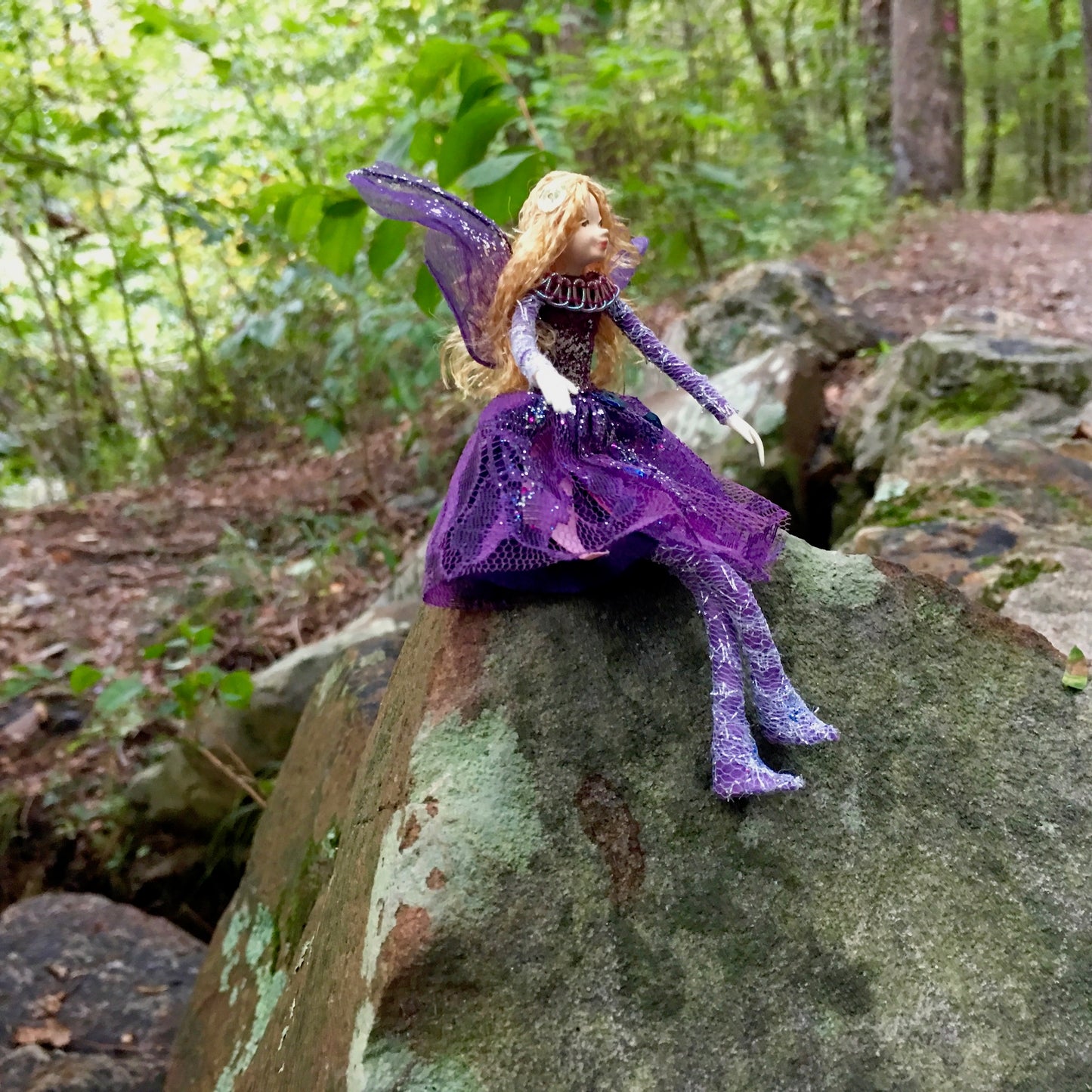 Fae Folk® World Winged Jewel Fairy Doll Passion