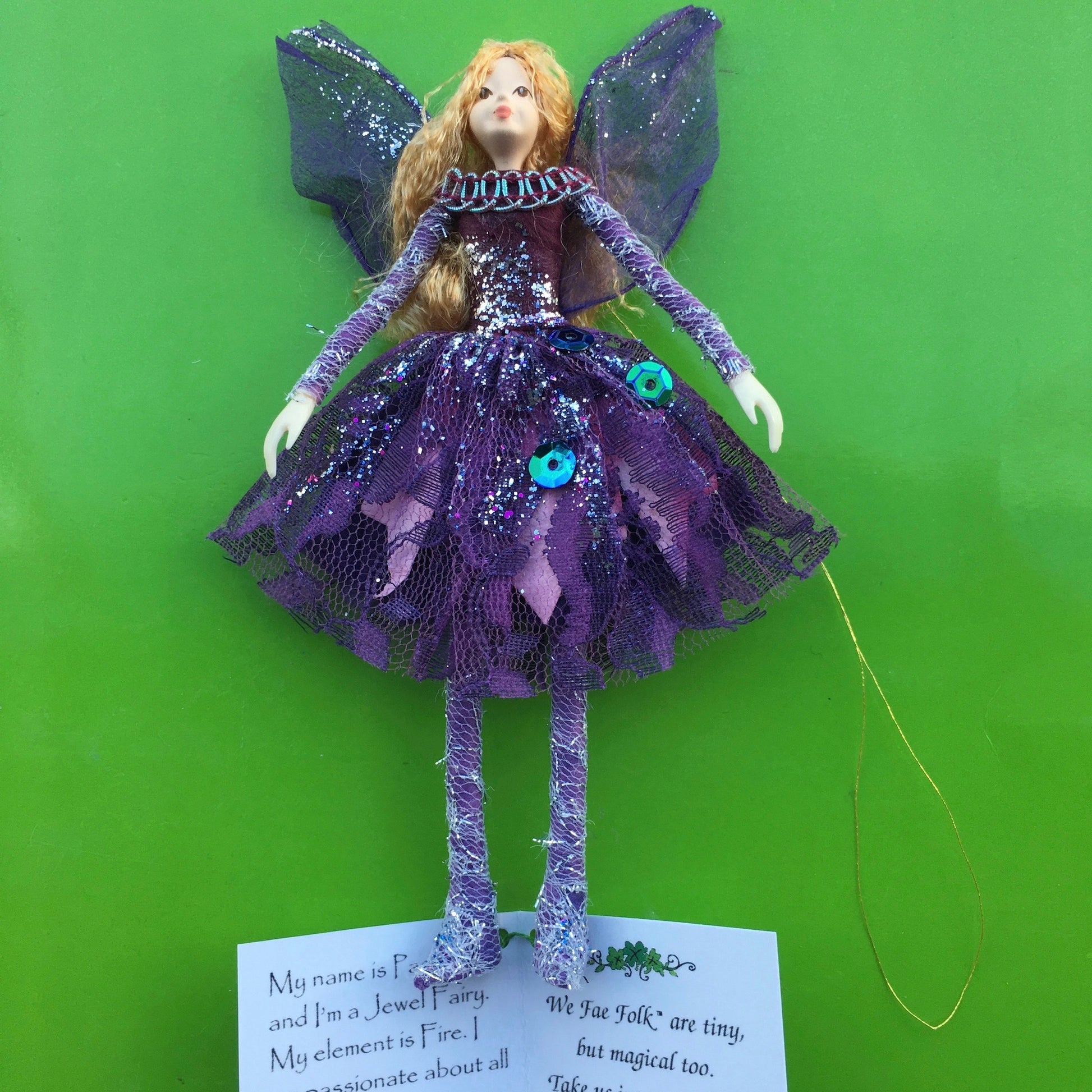 Fae Folk® World Winged Jewel Fairy Passion