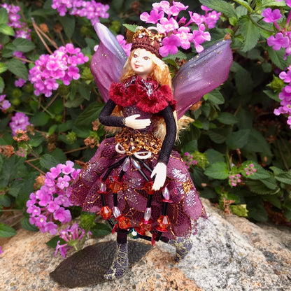 Fae Folk® World Winged Jewel Fairy Doll Majesty