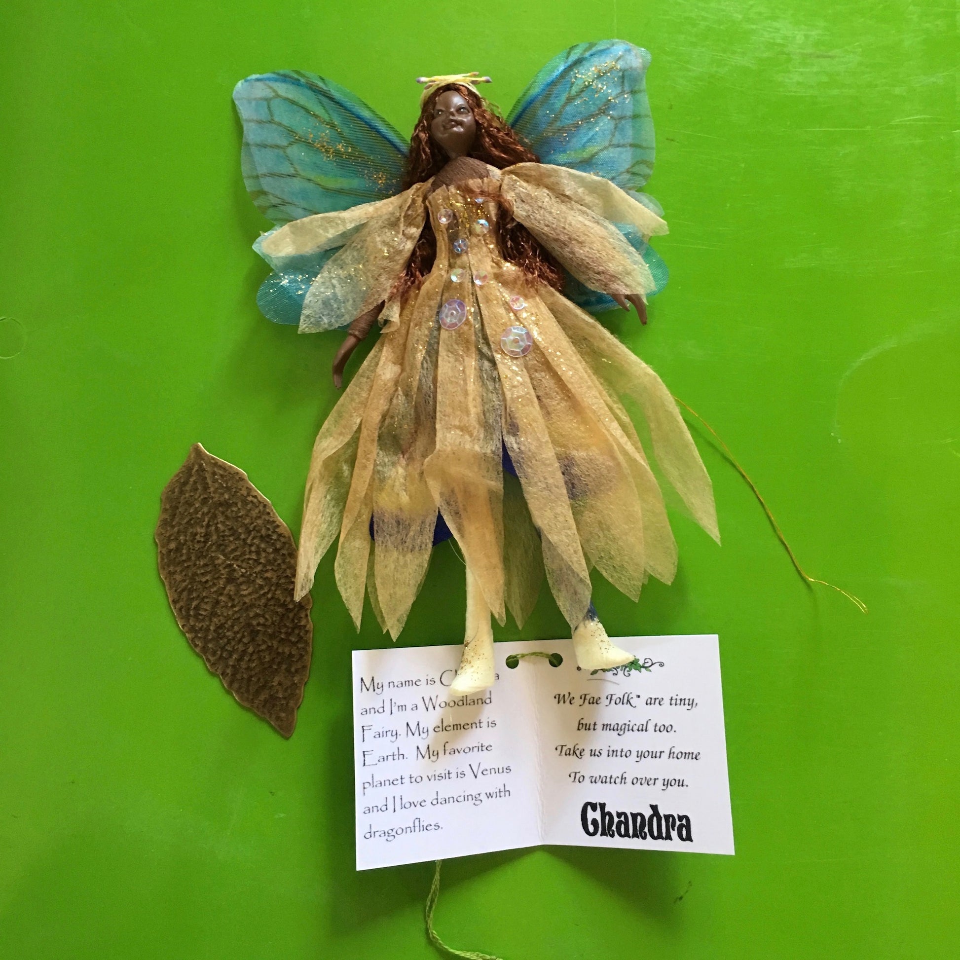 Fae Folk World Winged Fairy Chandra