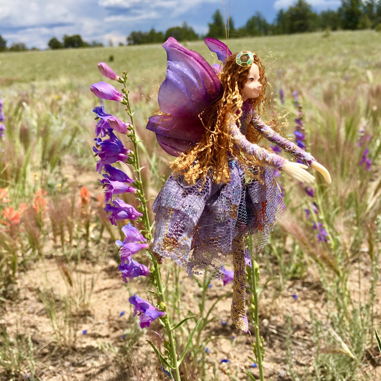 Fae Folk® World Winged Jewel Fairy Tranquility