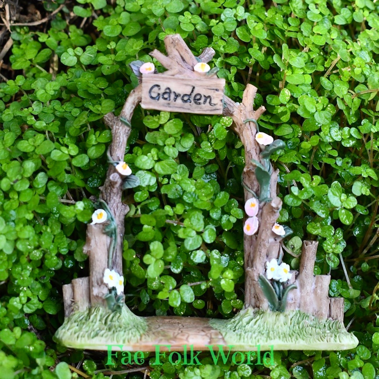 Tiny Arbor for Fairy Garden