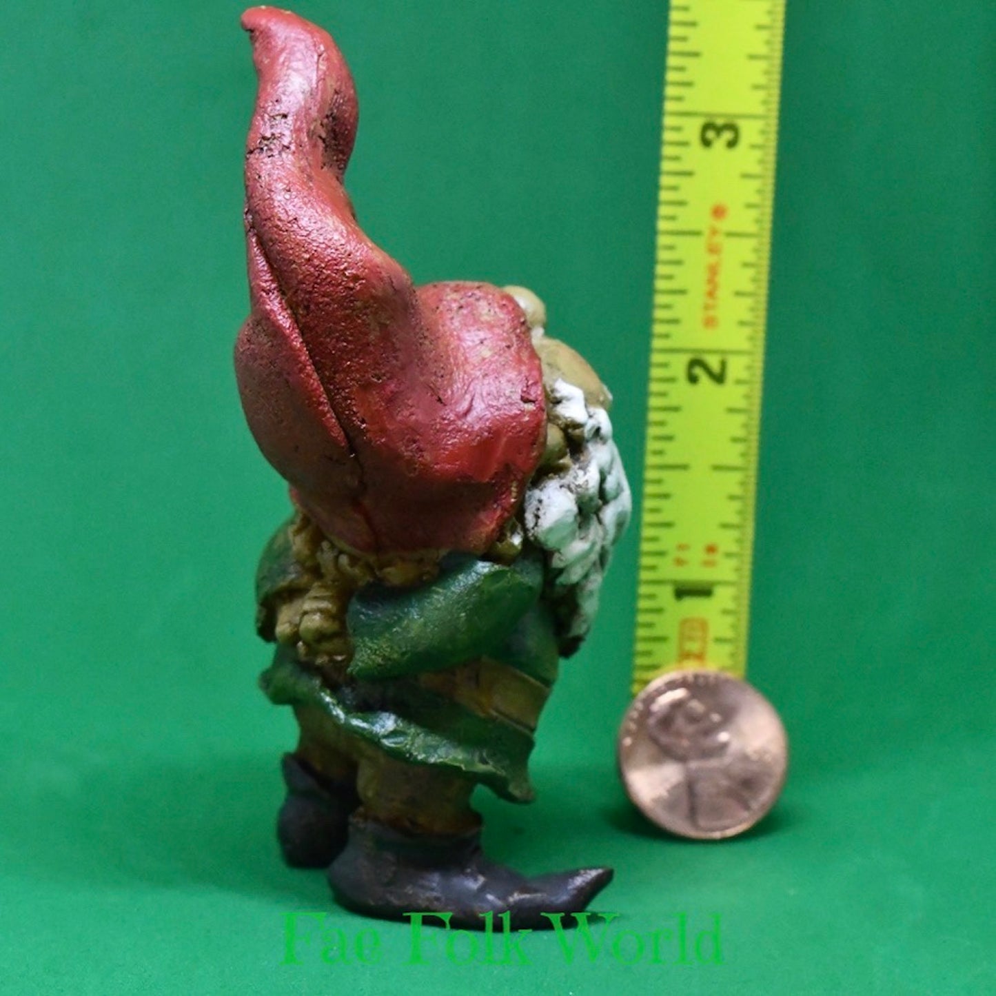 Mini Garden Gnome with Hands Behind Back