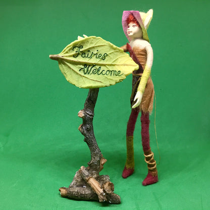 Fairy Sign - Fairies Welcome