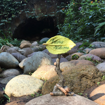 Fairy Sign - Fairies Welcome