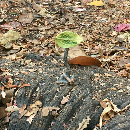 Fairy Sign - Fairies Welcome