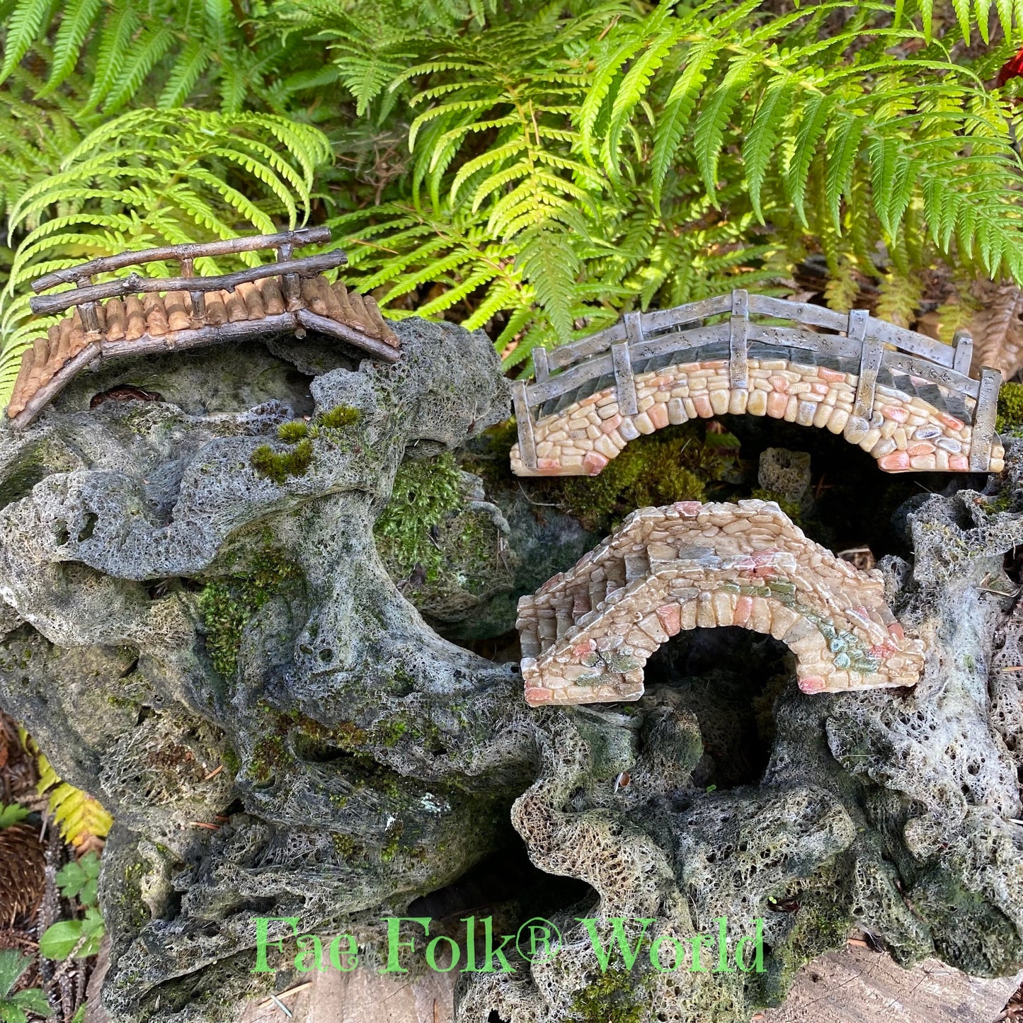 Fairy Garden Sm Cobblestone Bridge