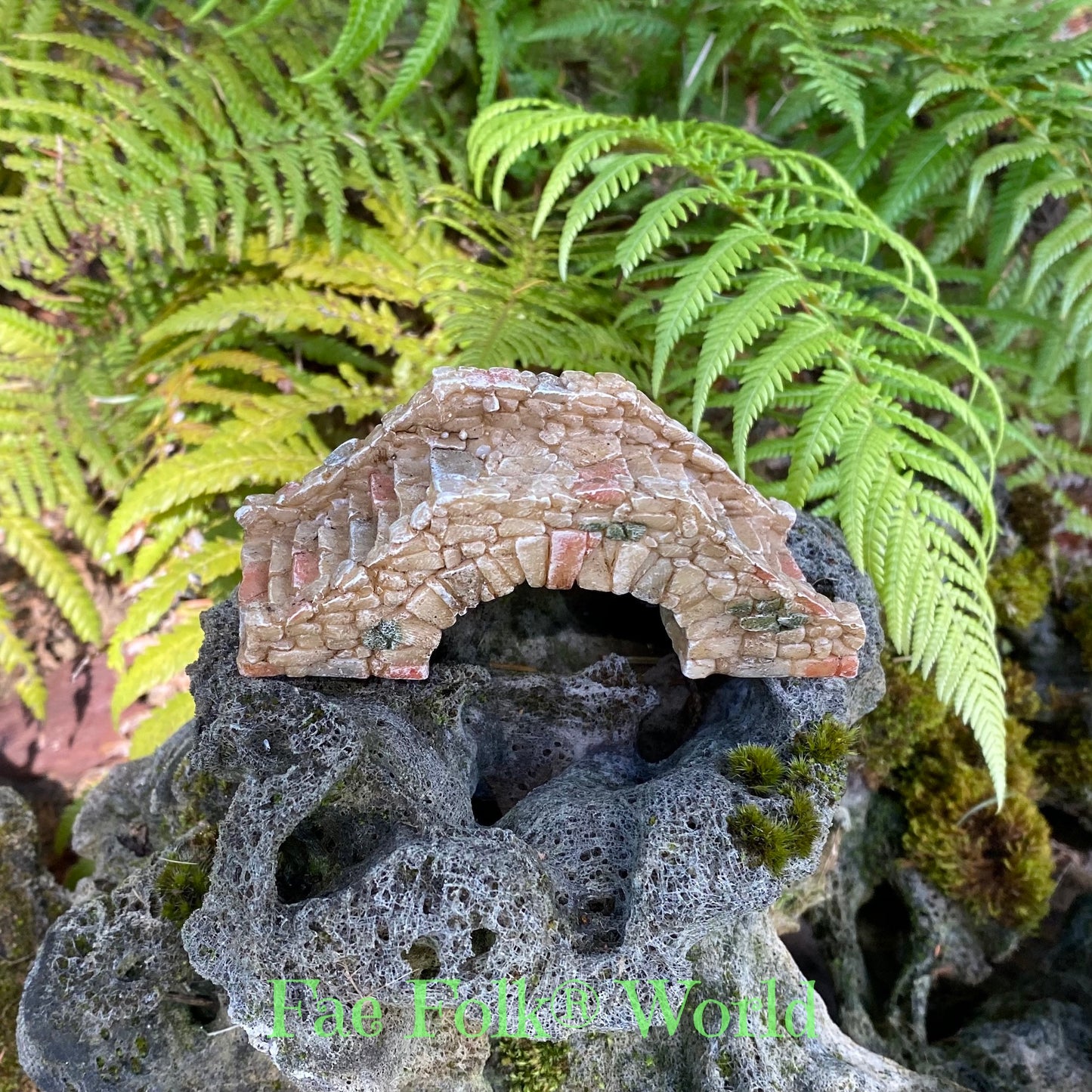 Fairy Garden Sm Cobblestone Bridge