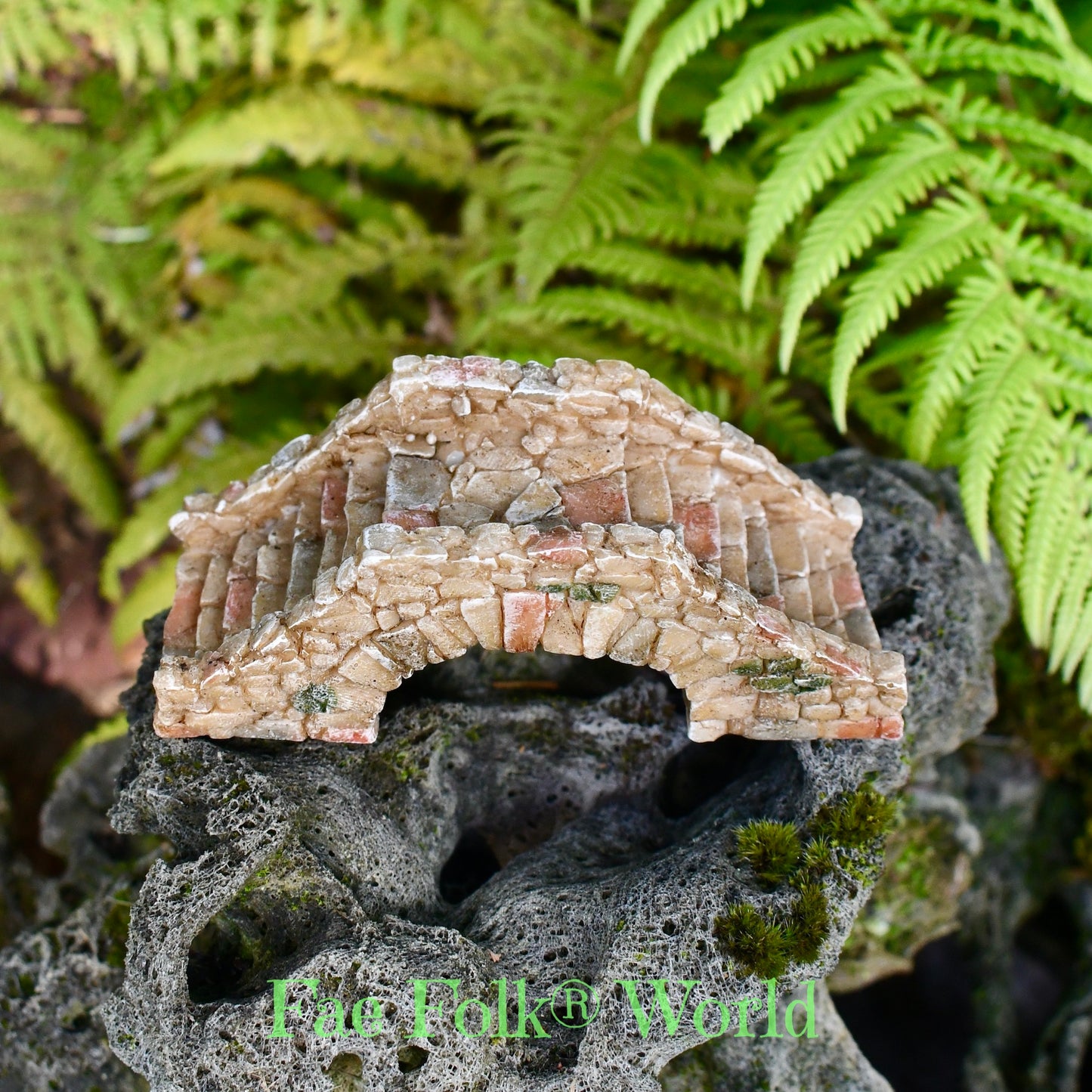 Fairy Garden Sm Cobblestone Bridge