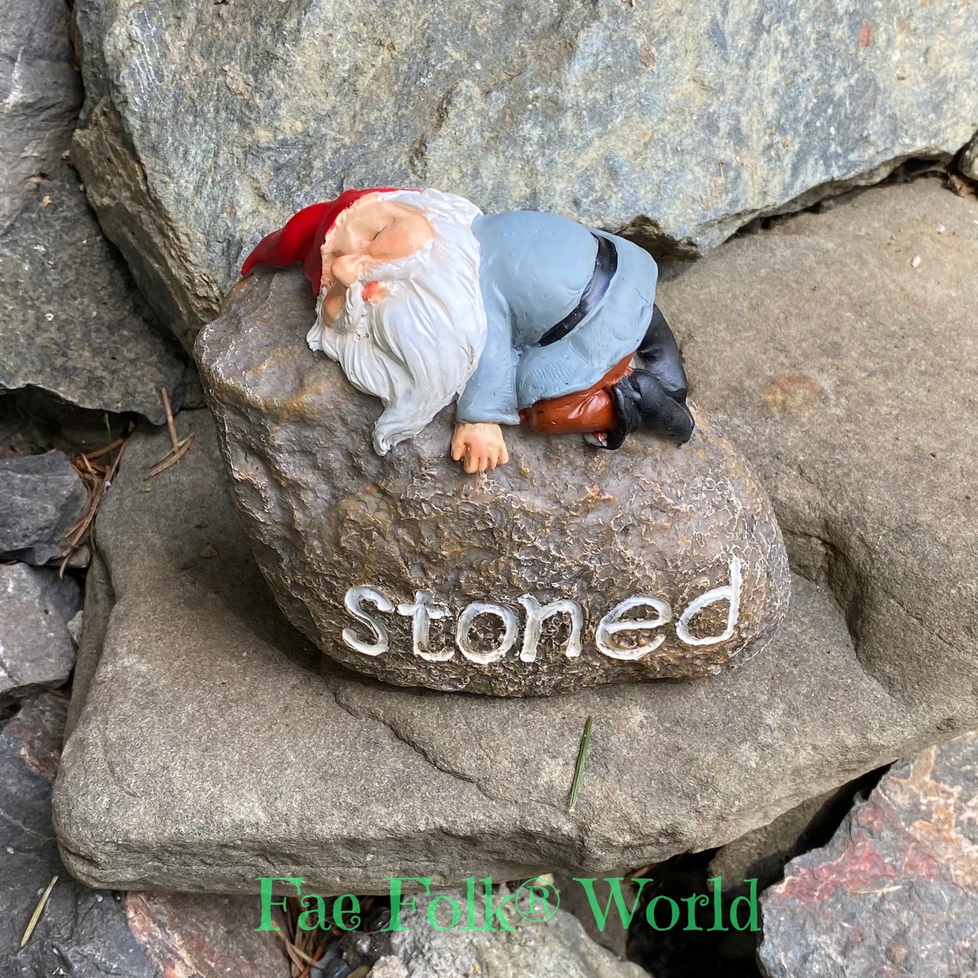 mini pothead gnomes Stoned Garden Gnome